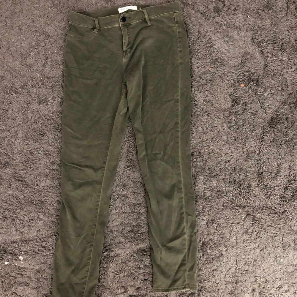 PacSun Bullhead Denim Co Army Green Jegging Size 29